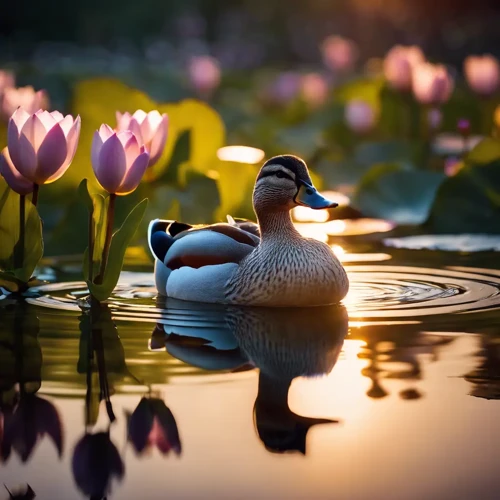 Les Canards En Tant Que Guides Spirituels