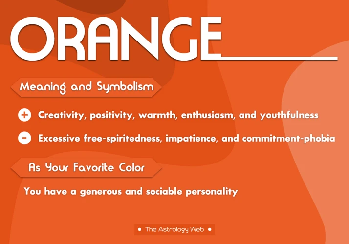 La Symbolique De La Couleur Orange